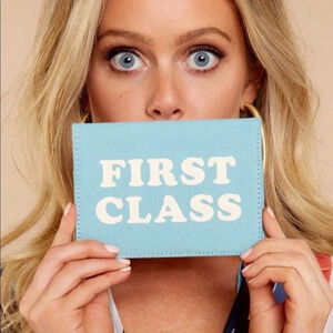 NWT! BAN.DO “First Class” Passport Holder